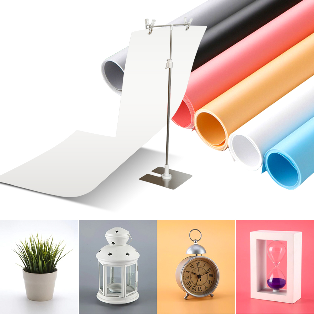 사진촬영배경지 PVC 배경지 거치대 사진뒷배경 T자 세트 KIT-PVCP-01