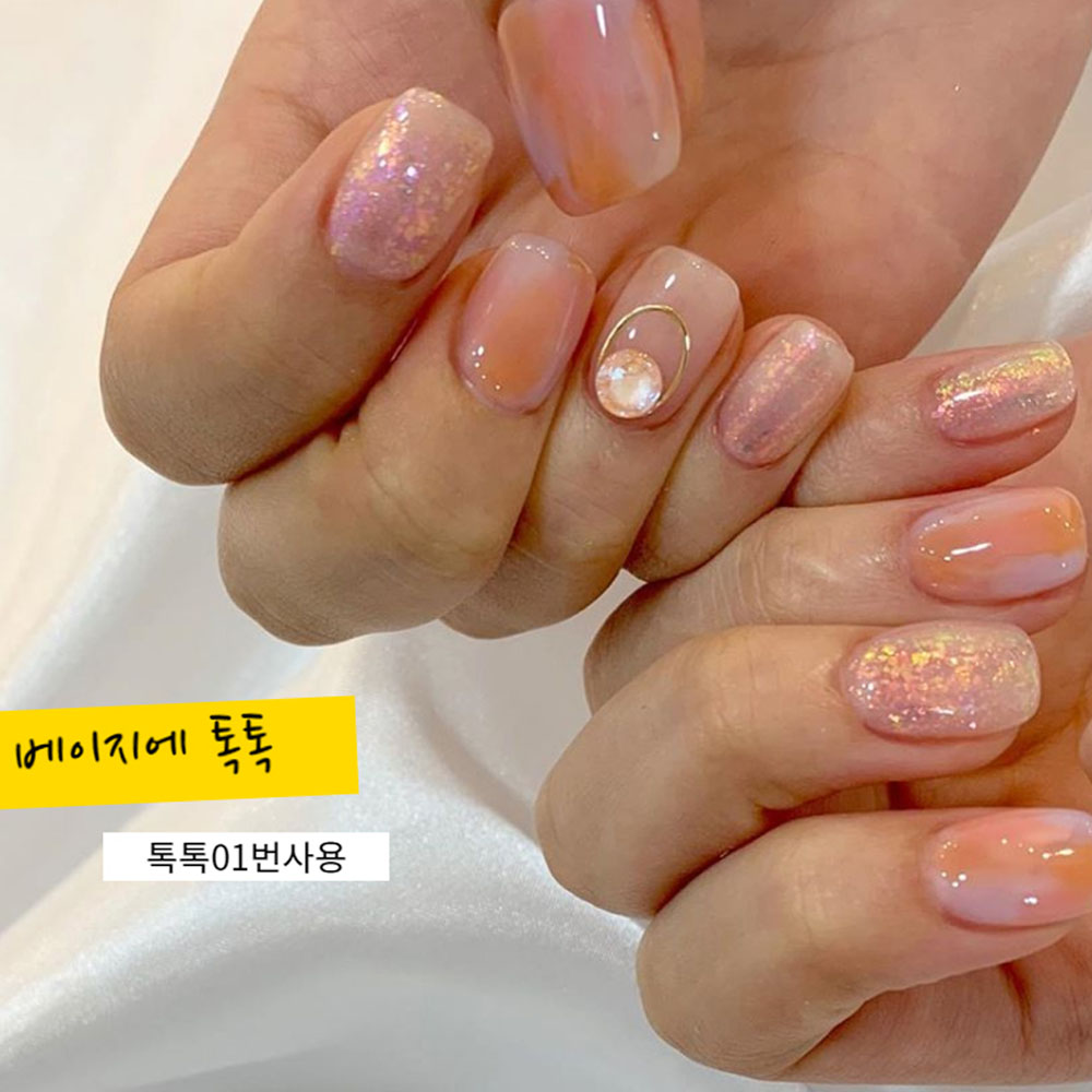 보니비 리뉴얼 미러톡톡 청순톡톡 네일글리터5종 - 상세 이미지 2