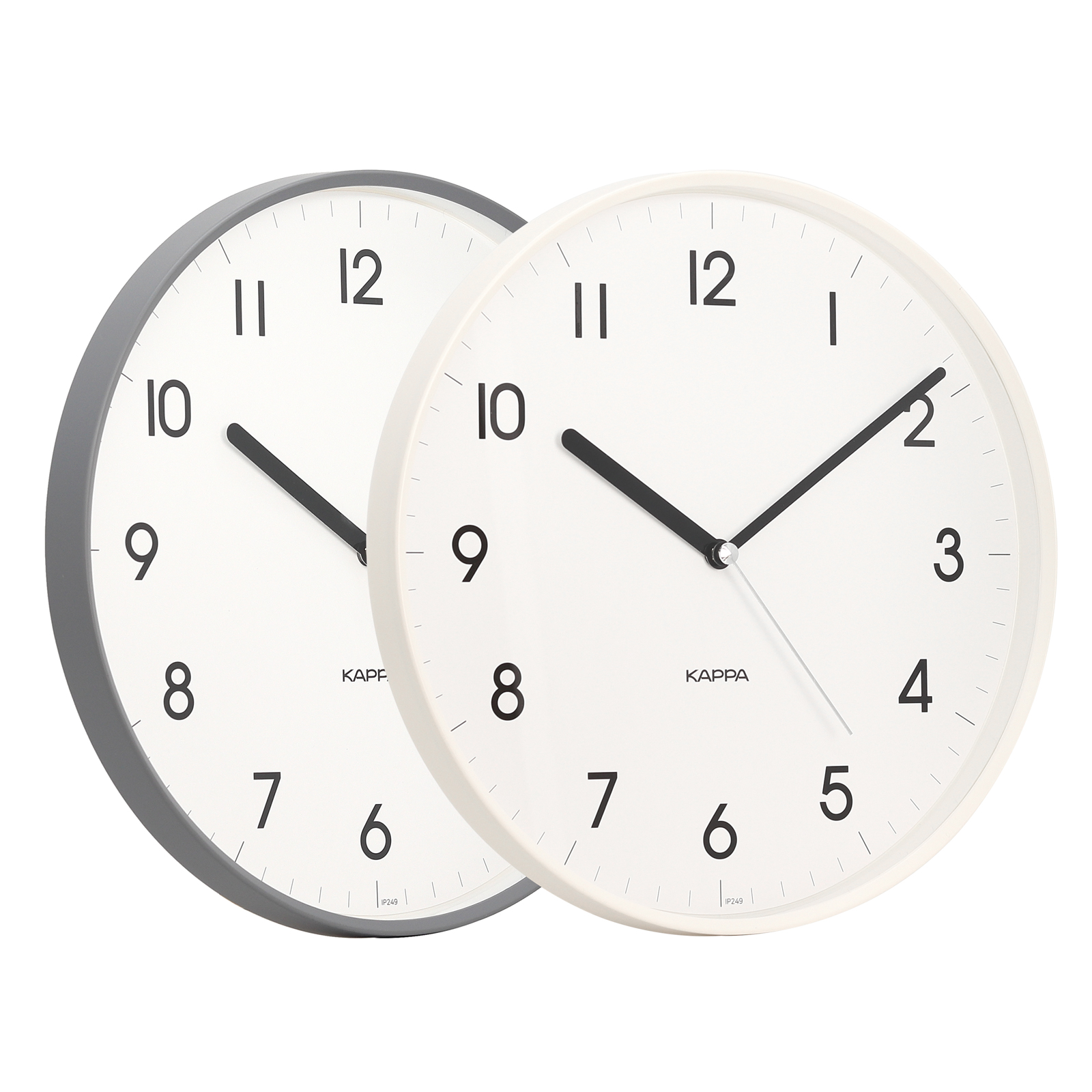 카파 무소음 벽시계 슬림 모던 벽걸이시계 IP249