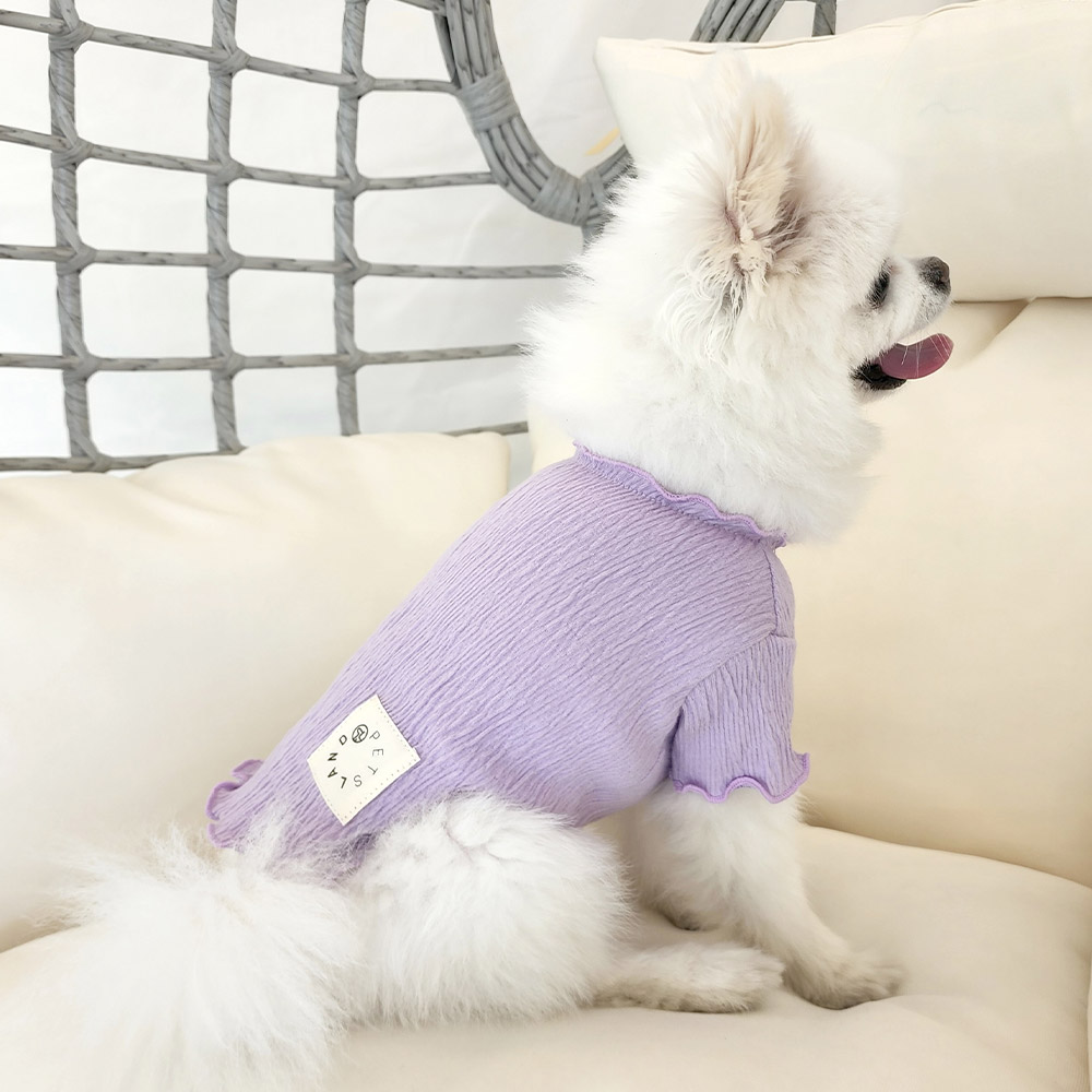 강아지옷 강아지 반려견 실내복 겨울옷 내복 티셔츠 젤라또 - 상세 이미지 2