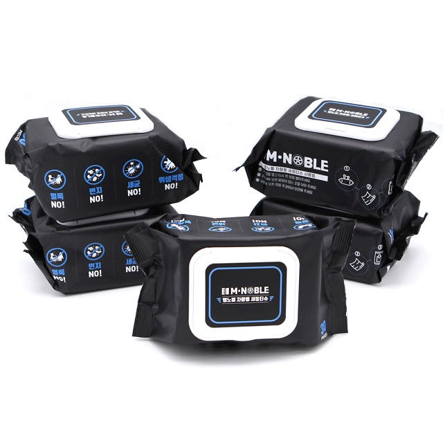 엠노블 차량용 세정티슈