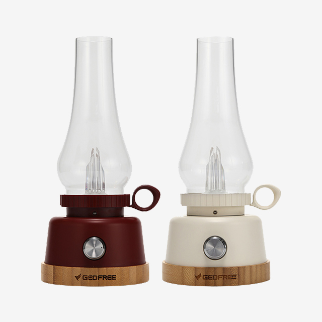 지오프리 뱀부 랜턴 캠핑 조명 LED 차박 램프 감성랜턴 전등 무드등 호롱불