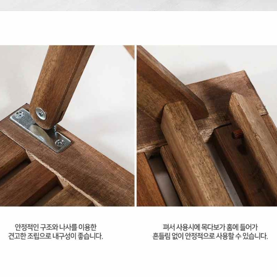 캠핑용테이블 접이식미니테이블 쿨러받침대 아이스박스받침대 - 상세 이미지 2
