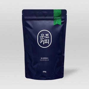운조커피 에티오피아 디카페인 200g 원두 커피 분쇄안함 맛있게 먹은 솔직 후기 - 상품 이미지 1