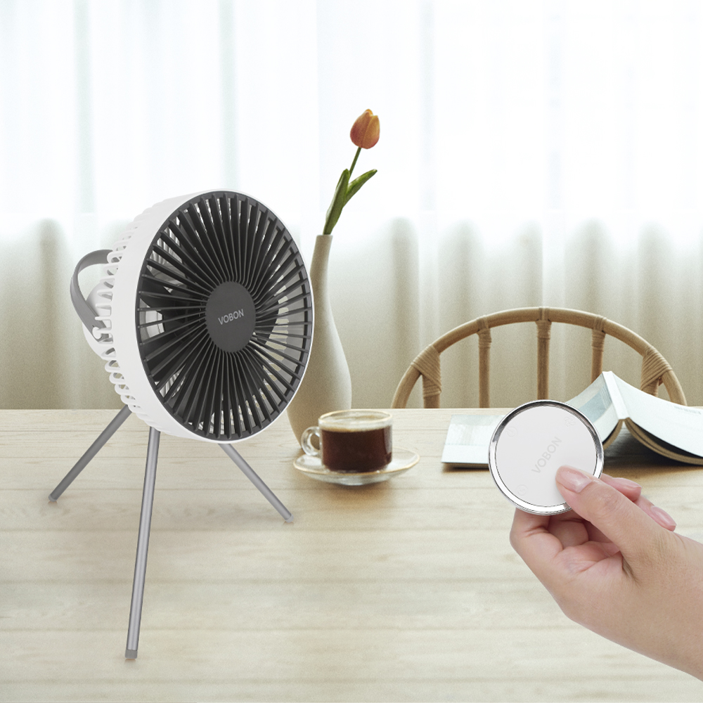 보본 캠핑 선풍기 무선 BLDC 탁상 타프팬 써큘레이터 리모콘 VB-PF800W 이미지 6
