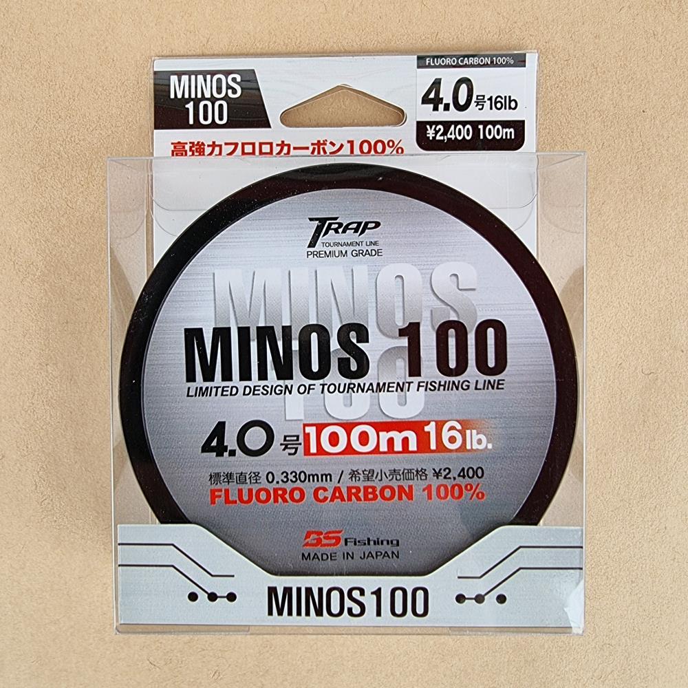BS조구 피싱 미노스 100 카본 낚시줄 쇼크리더 배스 붕어 라인 후로로 카본라인 - 상품 이미지