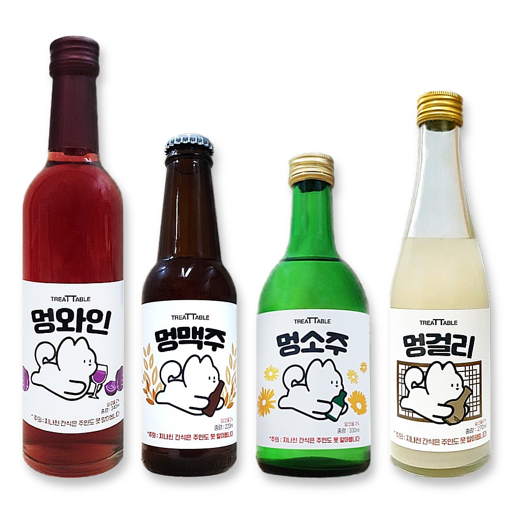멍소주 개소주 강아지 소주 술 음료 이미지 3