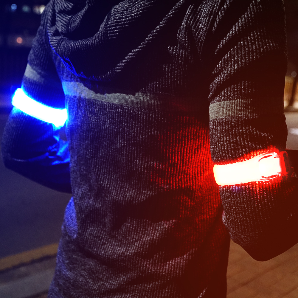 ACEPEED 자전거 후미등 야간 스포츠 조깅 LED 암밴드 라이트 - 상품 이미지