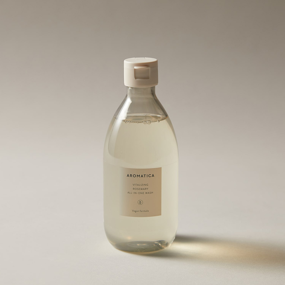 아로마티카 바이탈라이징 로즈마리 올인원 워시 300ML 향좋은 바디워시 클렌져 샤워 젤