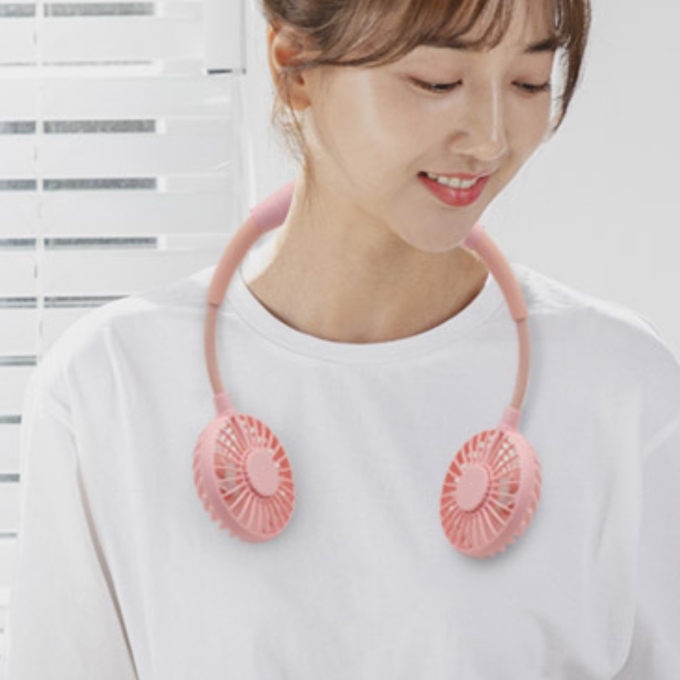 목걸이형선풍기 낚시 차박용 가벼운 목에거는 선풍기 어린이 선풍기