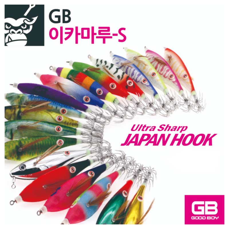 GB굿보이 GE-03 타우러스 이카마루 S 슷테 에기 쭈꾸미 갑오징어 한치 문어 : 베리잼