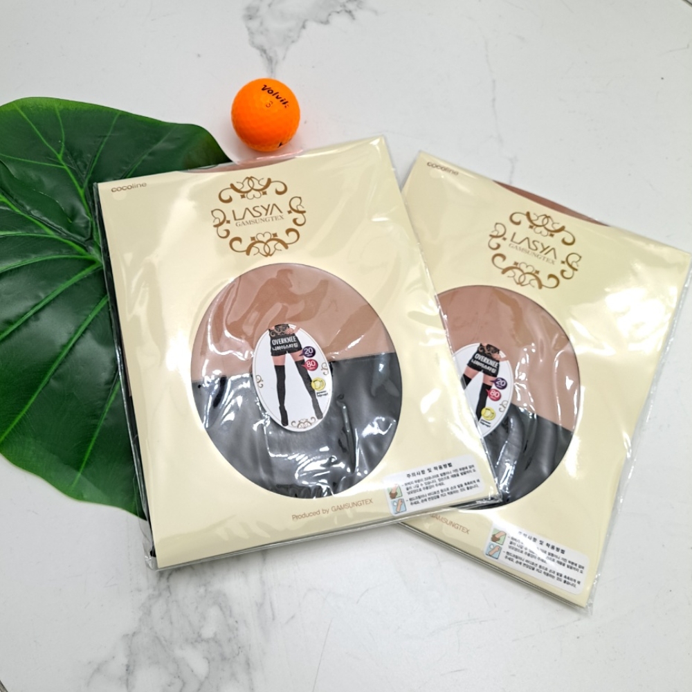 골프반반스타킹 햇빛차단 라운딩 골프치마 테니스 냉감 투톤 쿨 스타킹 - 상세 이미지 3