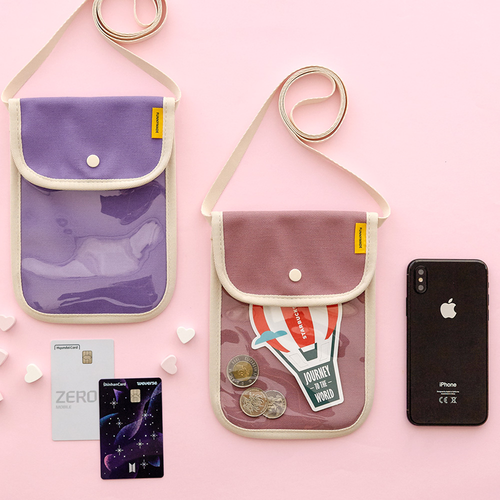 캔버스 다용도 수납 미니백 핸드폰 가방 + NPAY 5%