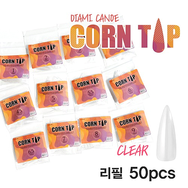 다이아미 카누콘팁 클리어 리필 50P 카누콘팁리필 - 상품 이미지