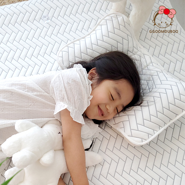 꿈두부 아이차유 시원한 듀라론 냉감 유아 쿨패드 통기성 좋은 사계절 태열 여름매트