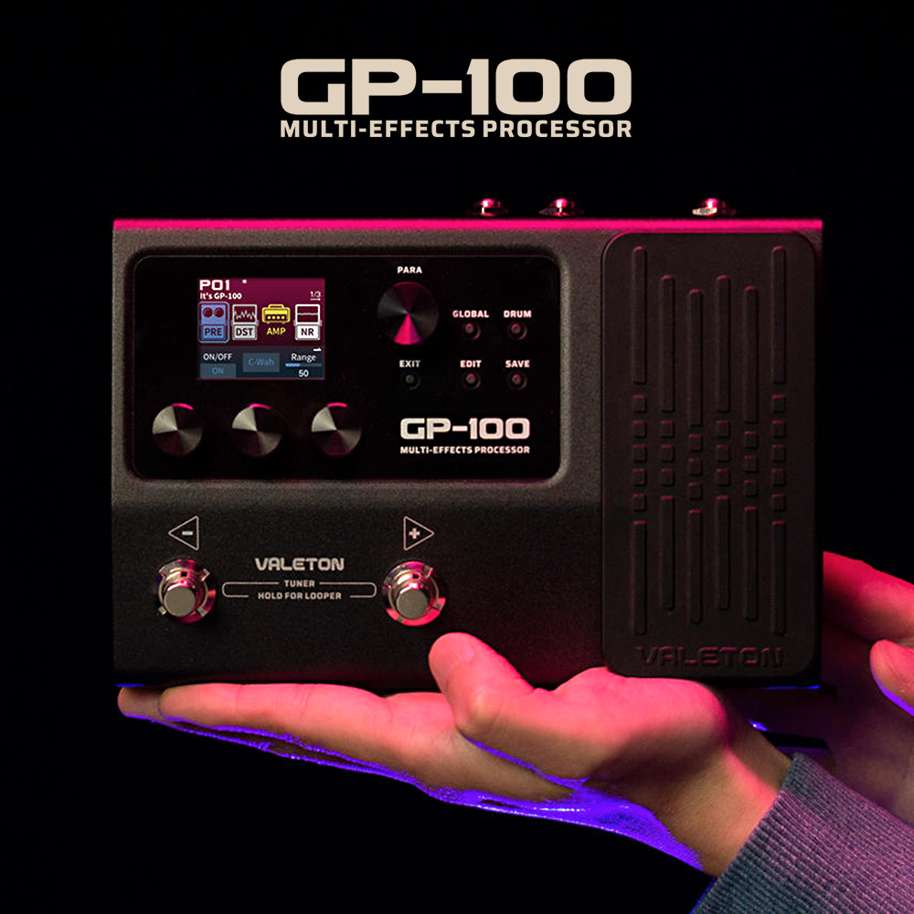 Valeton GP-100/베일톤 기타 멀티 이펙터 프로세서 - 상품 이미지