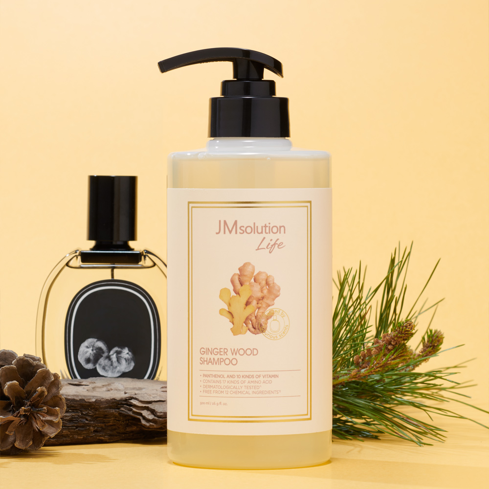 1+1 JM솔루션 라이프 퍼퓸 약산성 헤어 샴푸 500ml 5종 - 상세 이미지 3