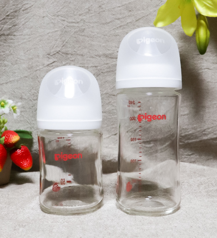 피죤 신 모유실감 내열유리 젖병 160mL /240mL (화이트, Zoo, Music, Bear) - 수유·외출 - 하카타몰