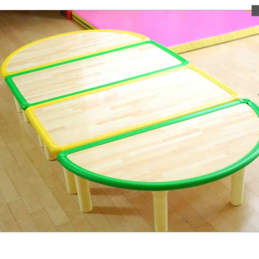어린이집 책상 모서리 보호대 반원 끼우는 아기 가구 모서리