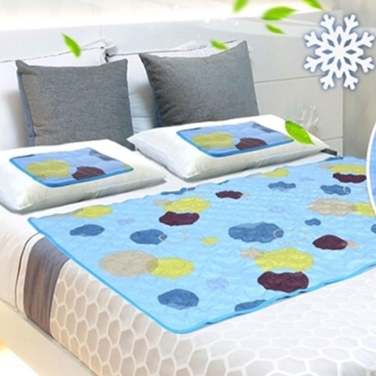 시원한 매트 여름용 매트 침대 쿨링 매트 여름 쿨 패드