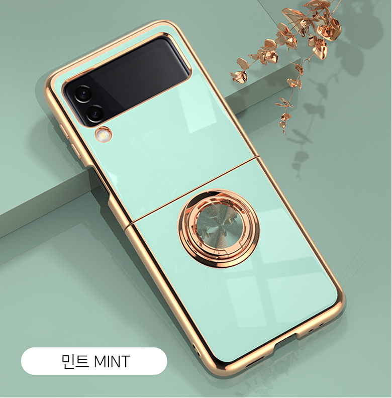 갤럭시 케이스 슬림 핑거링 홀더 핑크, 갤럭시Z 플립3 이미지 6