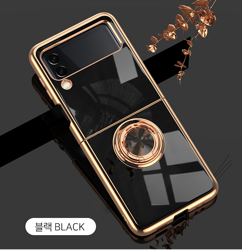 갤럭시 케이스 슬림 핑거링 홀더 핑크, 갤럭시Z 플립4 - 상세 이미지 3