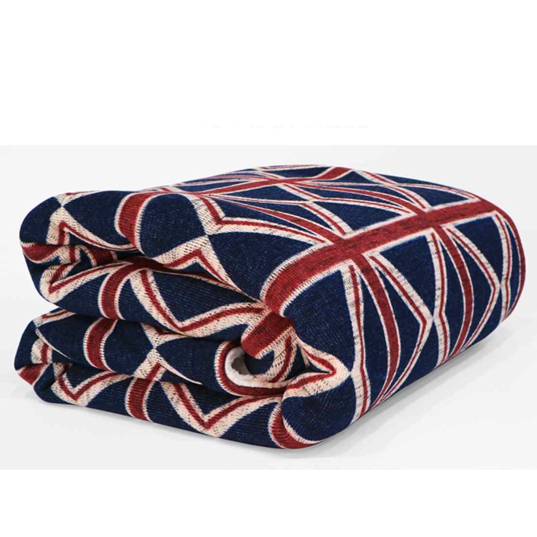 유니언 잭 담요 양털 두꺼운 보온 양모 쇼파 침대 이불
