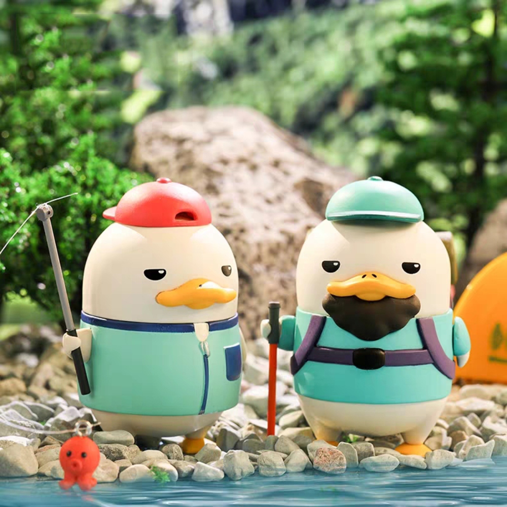 DUCKOO 더쿠 피규어 캠핑 시리즈 버블마트 다람쥐 - 상세 이미지 3