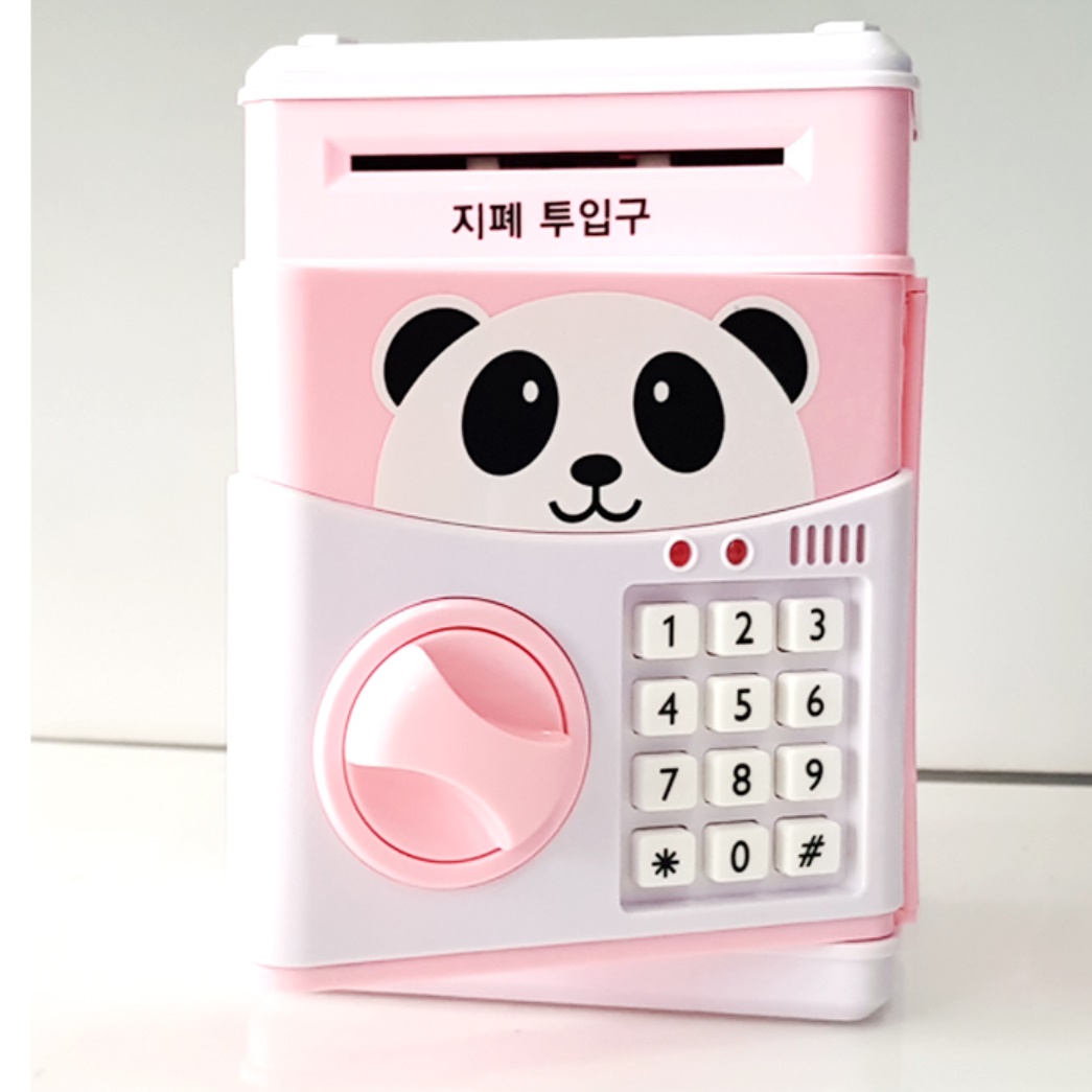 어린이미니금고 노래하는저금통 지폐자동 재밌는 저금통 - 상품 이미지