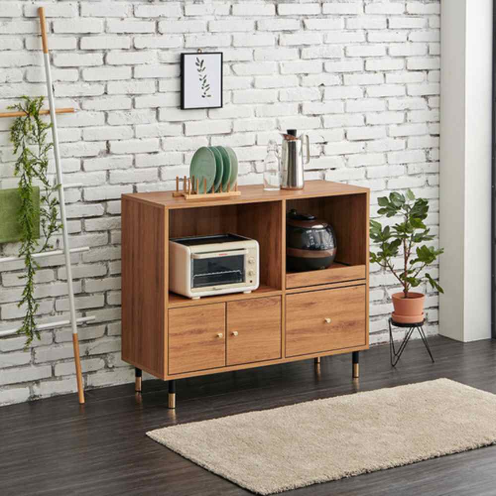 전기 밥솥 수납장 렌즈 다이 밥통 렌지 다이 거치대