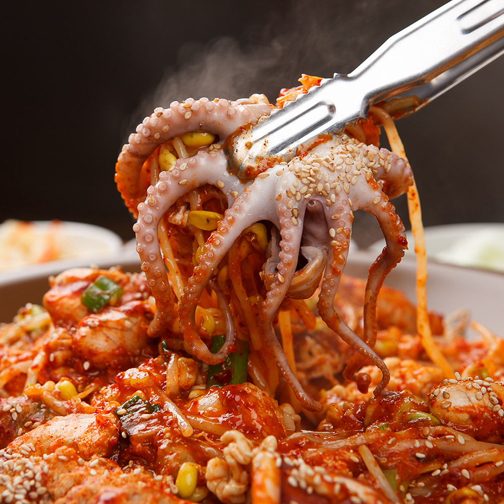 냉동 활 낙지 850g X 2팩 (1.7kg) 낙지볶음용 낙지덮밥용 - 상세 이미지 4