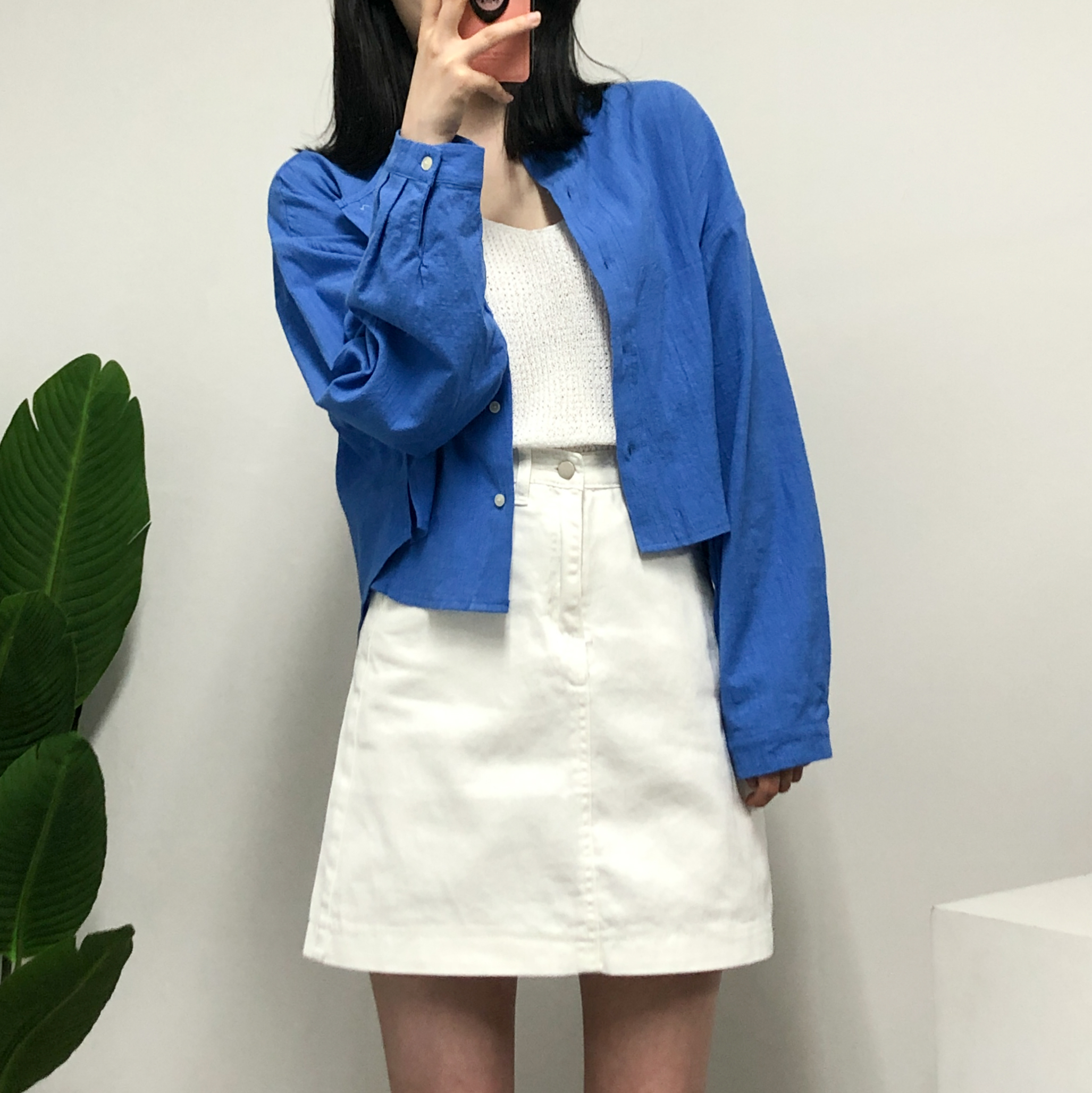 소브 노카라 내추럴핏 버튼 셔츠 - 상세 이미지 2