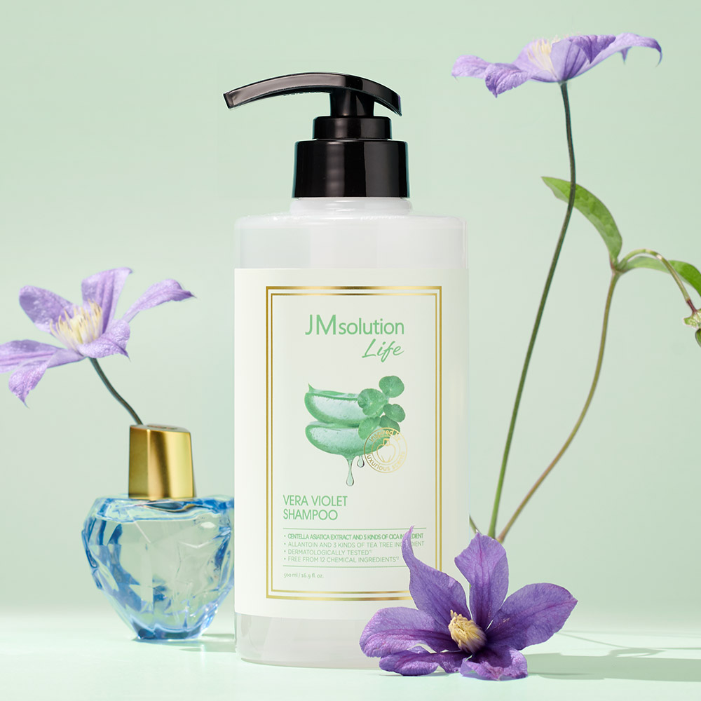 1+1 JM솔루션 라이프 퍼퓸 약산성 헤어 샴푸 500ml 5종 - 상세 이미지 2