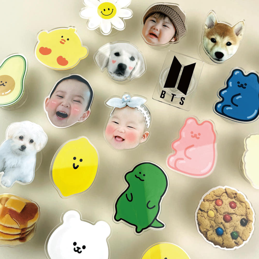 그립톡 사용 모습