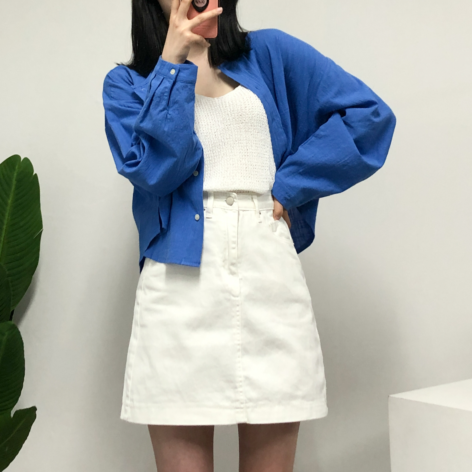 소브 노카라 내추럴핏 버튼 셔츠 - 상세 이미지 3