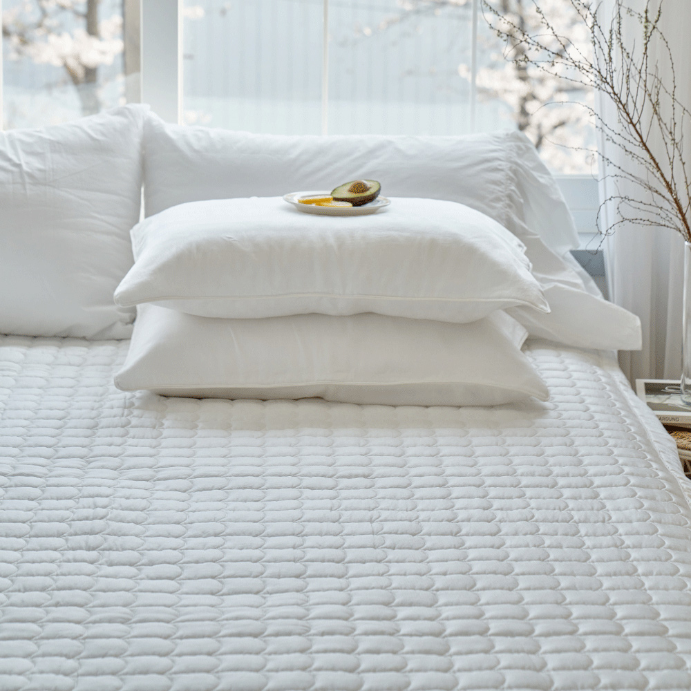 슬립스파 썸머웨이브 풍기인견 여름 냉감 침대패드 이불패드