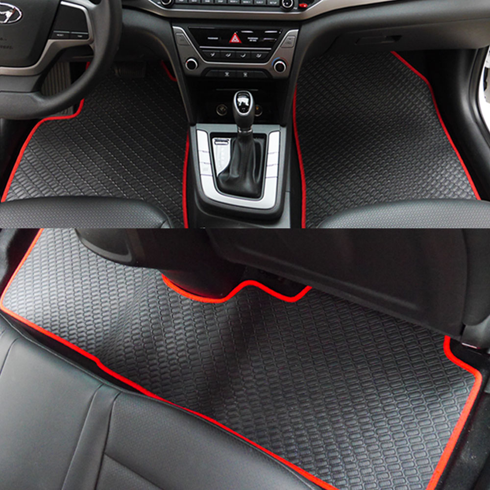 가온 카매트 고무 발매트 차량용 바닥 발판 1열+2열