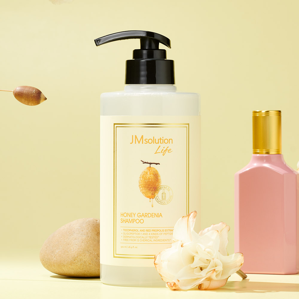 1+1 JM솔루션 라이프 퍼퓸 약산성 헤어 샴푸 500ml 5종 - 상세 이미지 4