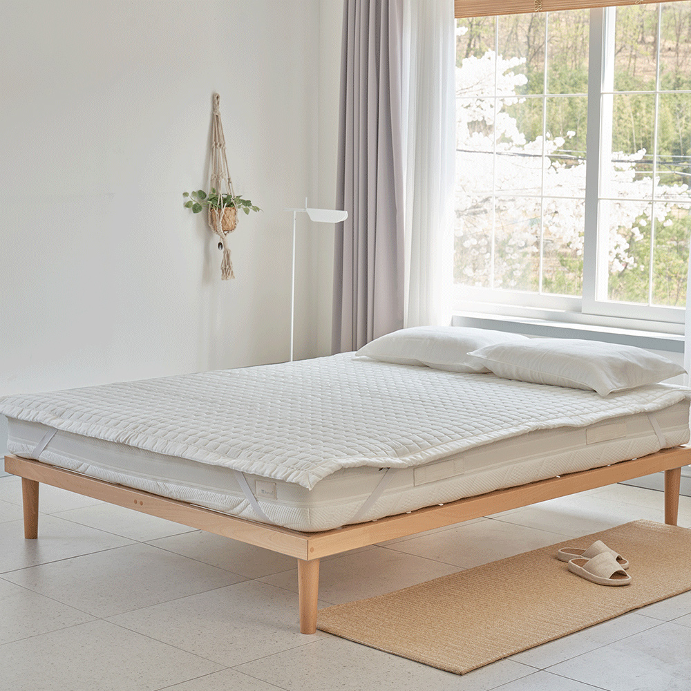 슬립스파 썸머웨이브 풍기인견 여름 냉감 침대패드 이불패드