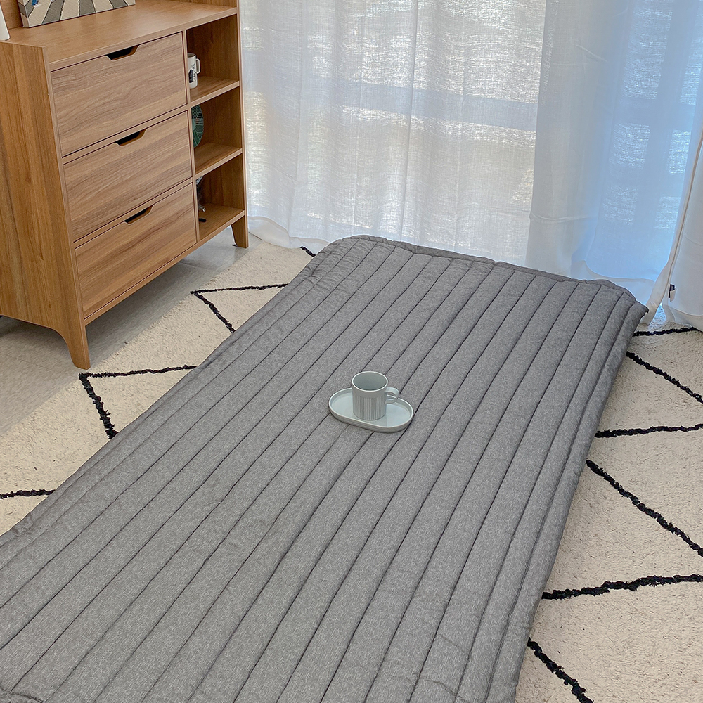 나혼자살림 부드러운 사계절 밀림방지 침대 매트리스 패드 고정밴드 국산 슈퍼싱글