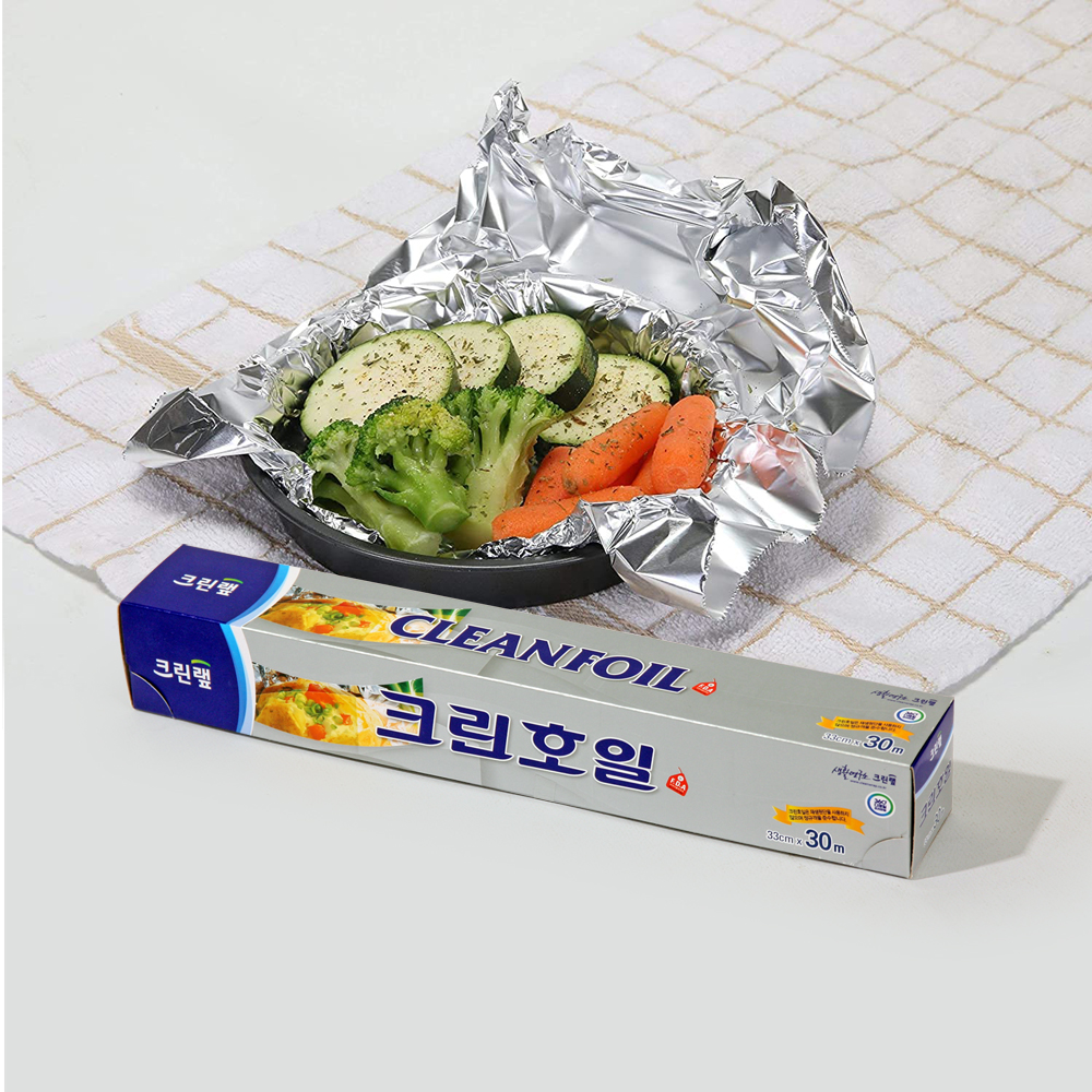 크린랩 크린호일 골드 쿠킹호일 33cm x 30M