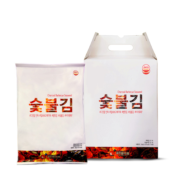광천 별식품 조미김 숯불김 전장김 20g x 8봉 - 상세 이미지 3