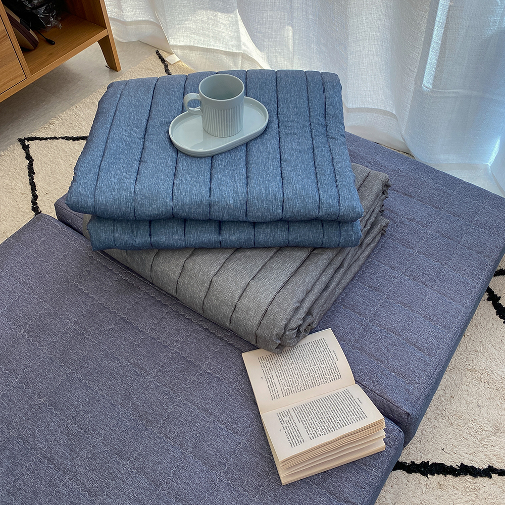 나혼자살림 부드러운 사계절 밀림방지 침대 매트리스 패드 고정밴드 국산 슈퍼싱글