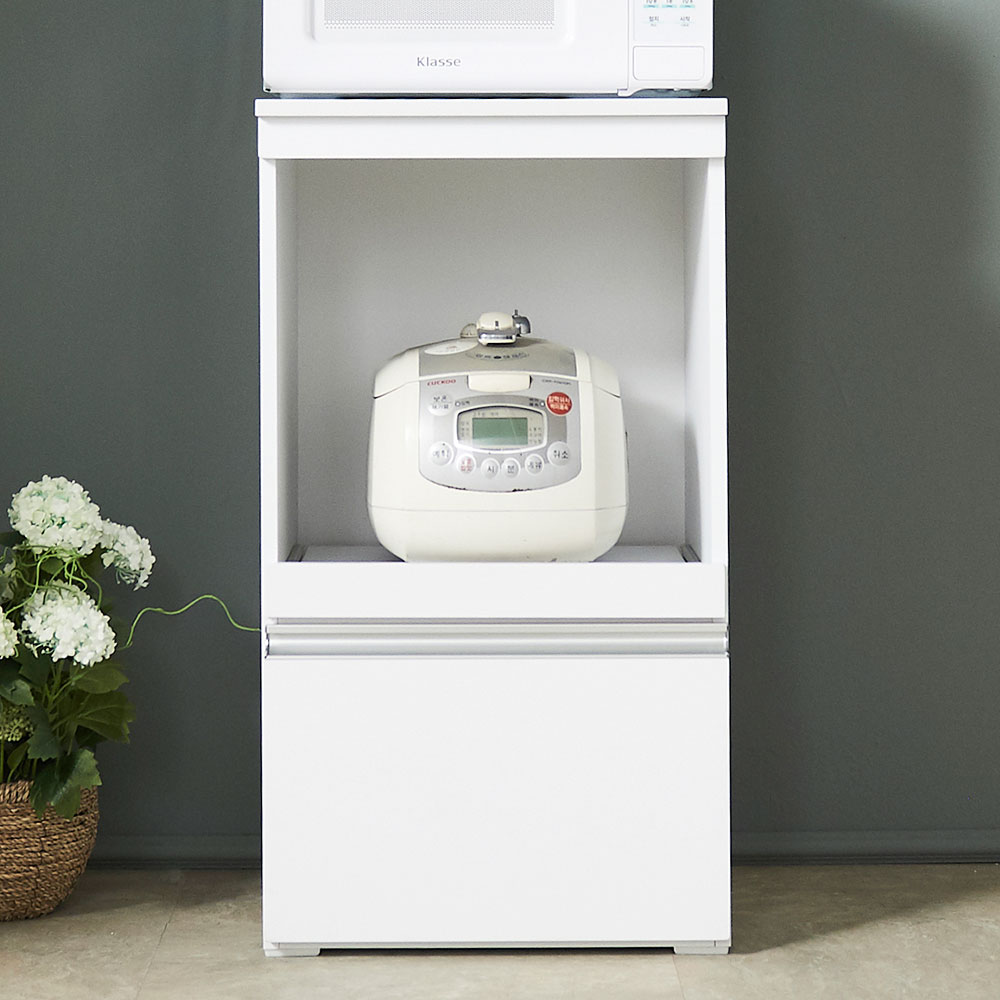 롤린 주방 전자렌지 수납장 렌지대 틈새 선반