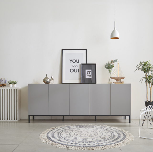 모노 월플렉스 2000 높은거실장 속깊은 거실수납장 TV다이