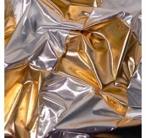 TRP CL12 12x12 Inch CHECKERBOARD LAME SILVER /GOLD
