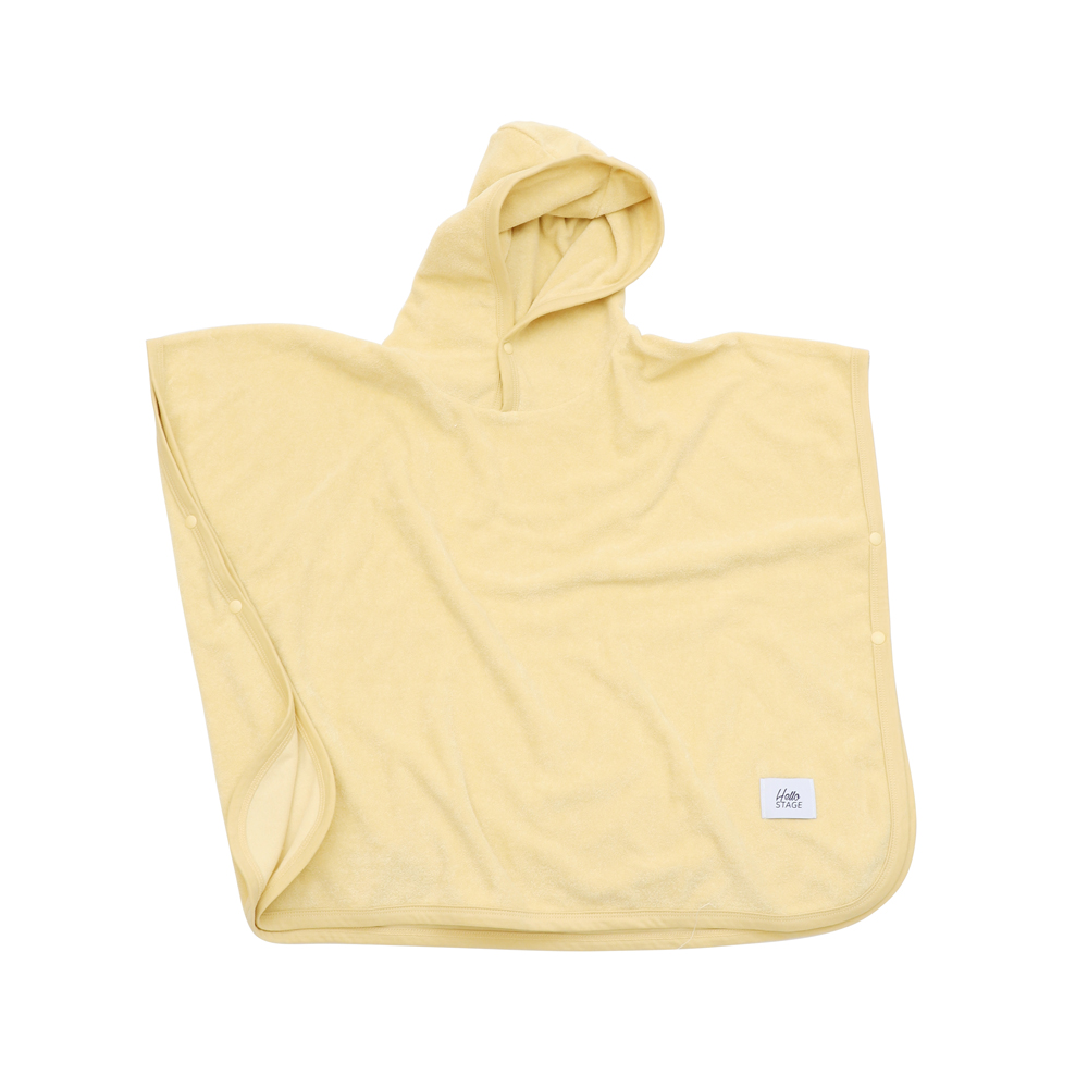 유아 키즈 비치 타올 목욕 가운 [후드 판초]