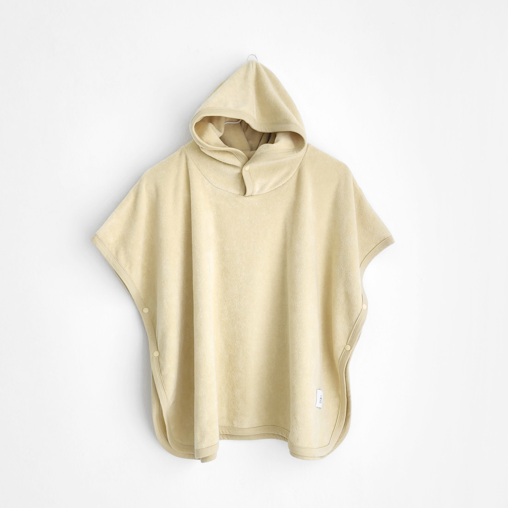 유아 키즈 비치 타올 목욕 가운 [후드 판초]