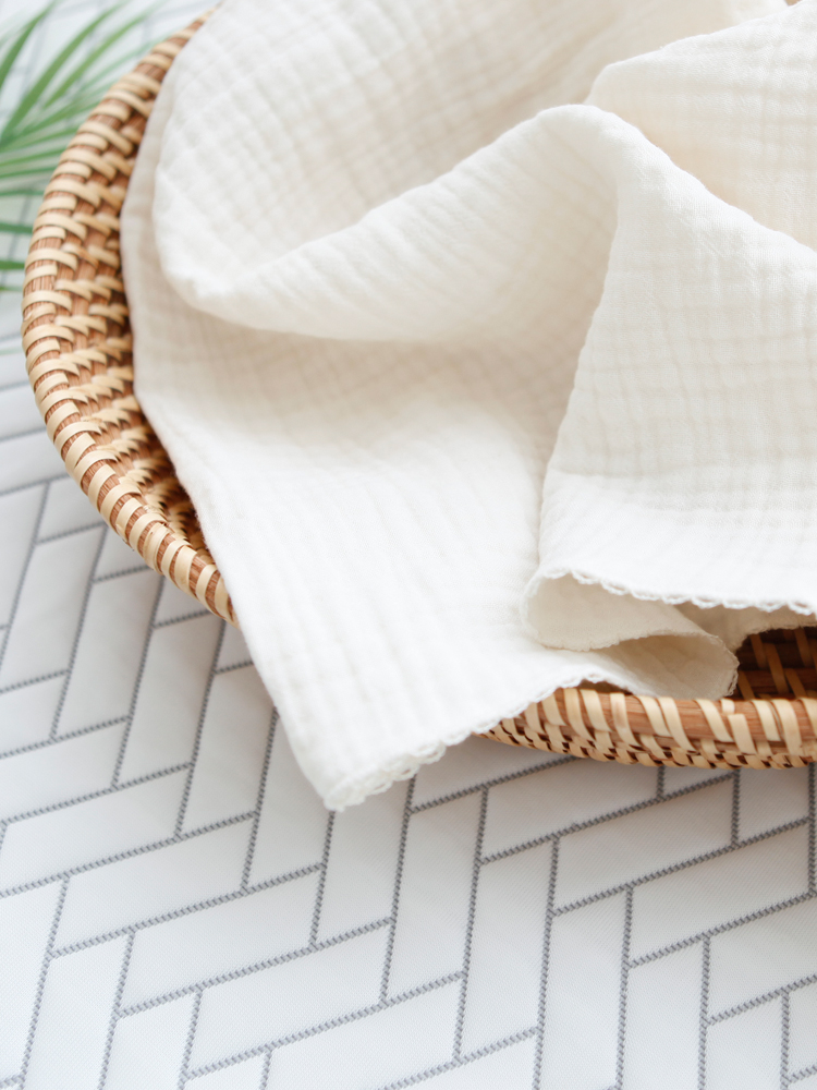 꿈두부 사계절 3중 거즈 블랭킷 핀코트 신생아 이불