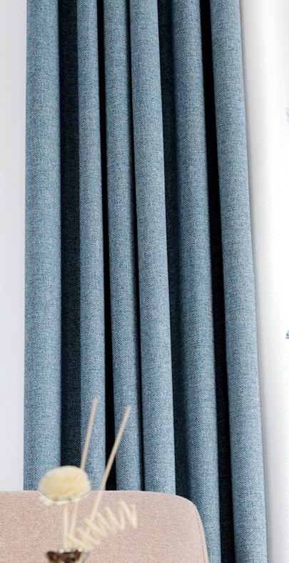 아르일랑 일상 암막 커튼 빛차단율 80% 형상기억 가공 1cm 나비주름 타입 항균 누오베